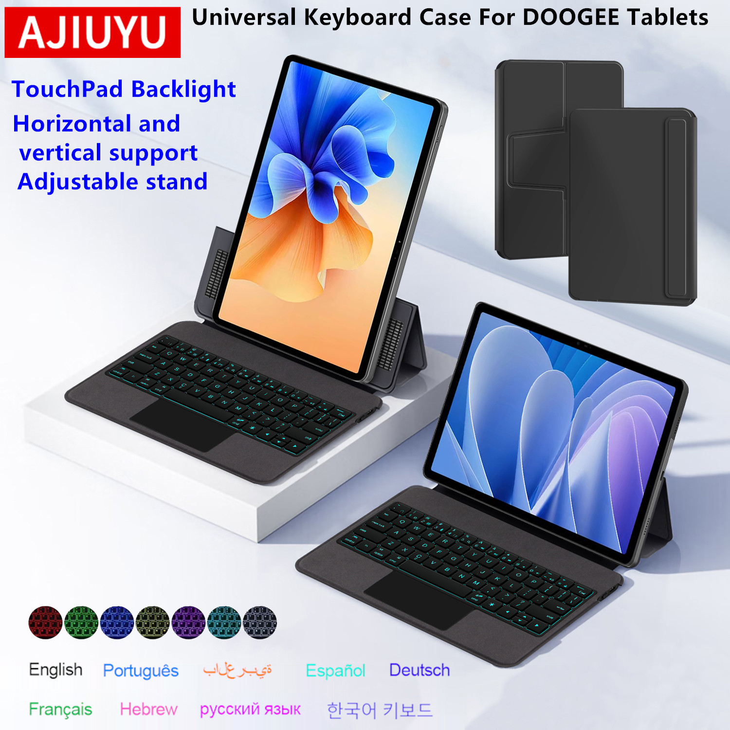 Doogee Tablet Accessories - AJIUYU 터치패드 키보드 DOOGEE U11 /