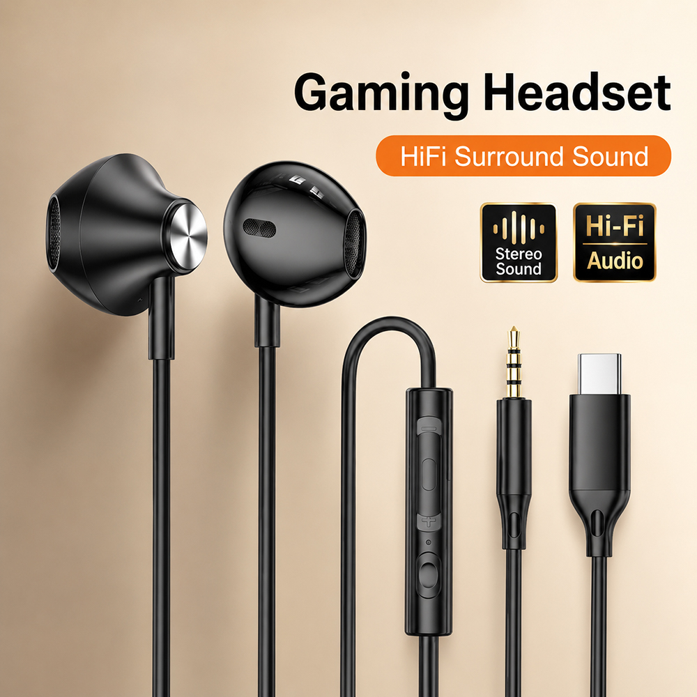 Xiaomi Tablet Accessories - HiFi 서라운드 헤드폰 iPhone 용 베이스