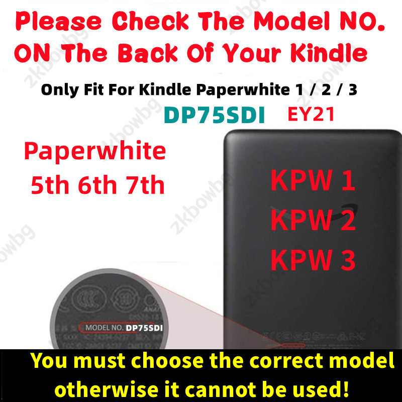 Kindle Paperwhite 7th 6th 5th  - Kindle Tablet Accessories 리뷰 및 가격