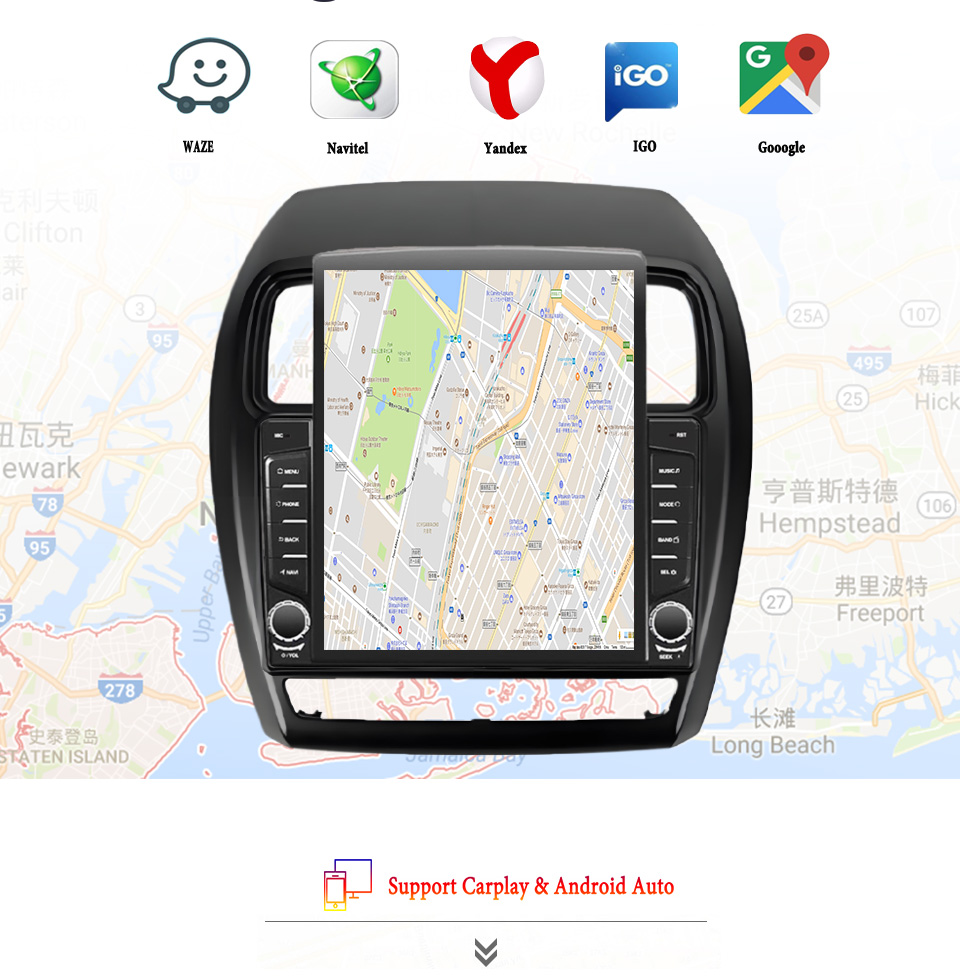 Mitsubishi Asx 2016 - 2023 용 8 - Tablet Danish Mobile & Accessories 리뷰 및 가격