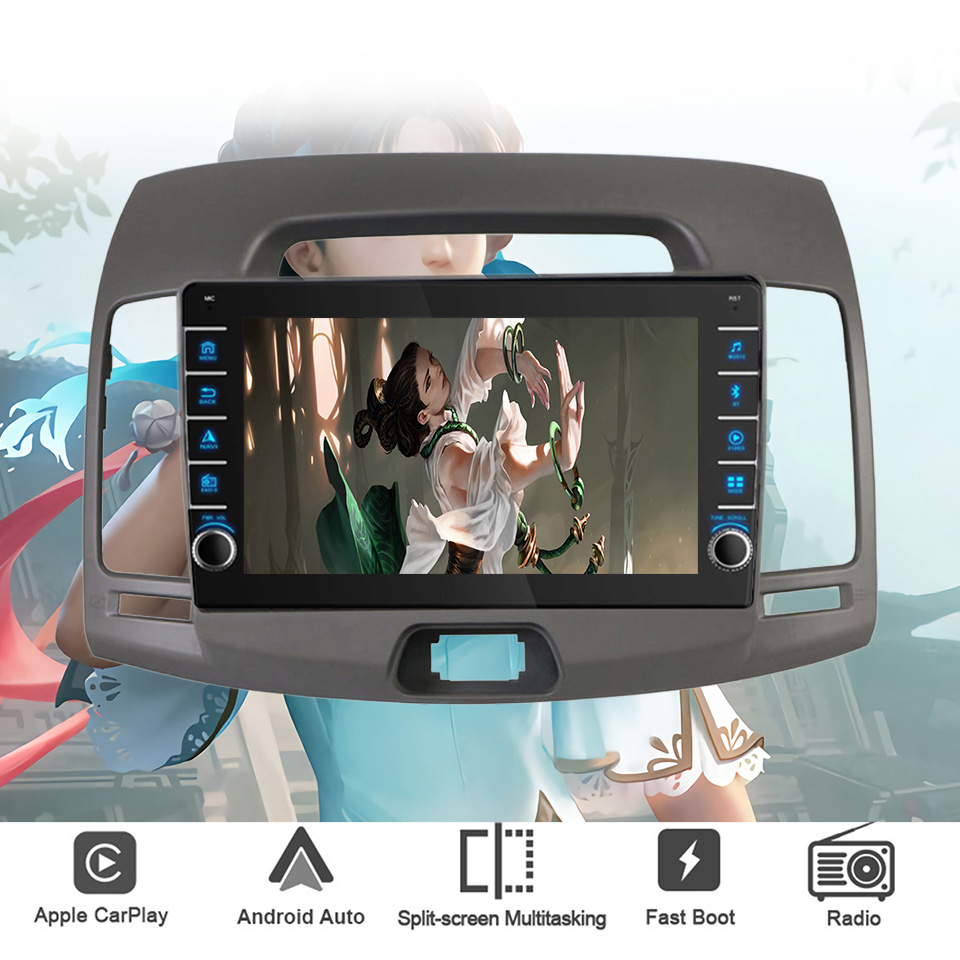 현대 엘란트라 2006-2012용 8G+128G 안드로 - Tablet Danish Mobile & Accessories 리뷰 및 가격