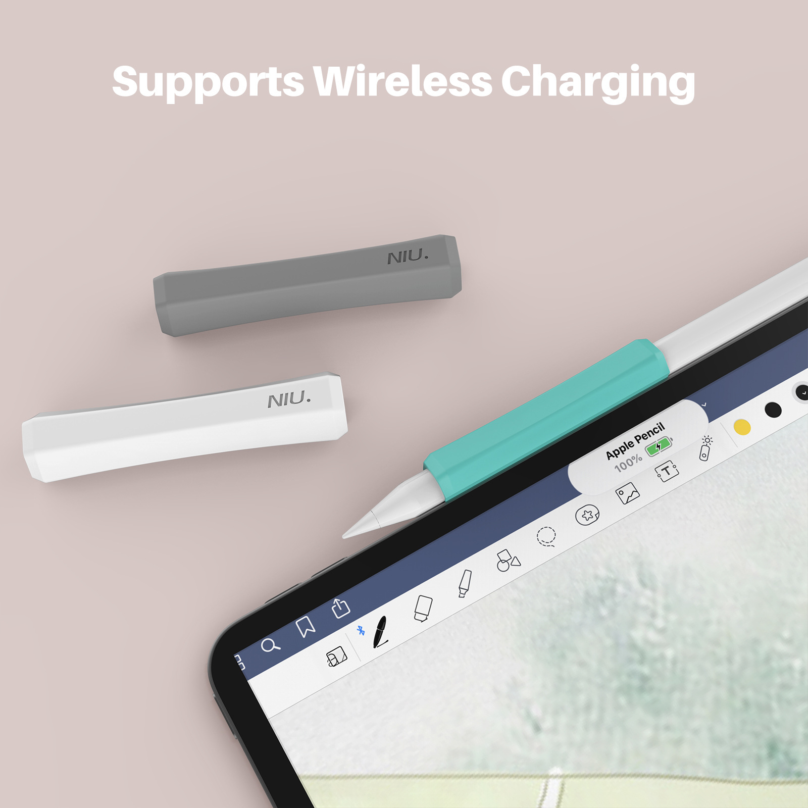 펜 그립 미끄럼 방지 보호 커버 Apple Pencil - Wacom Tablet Accessories 리뷰 및 가격