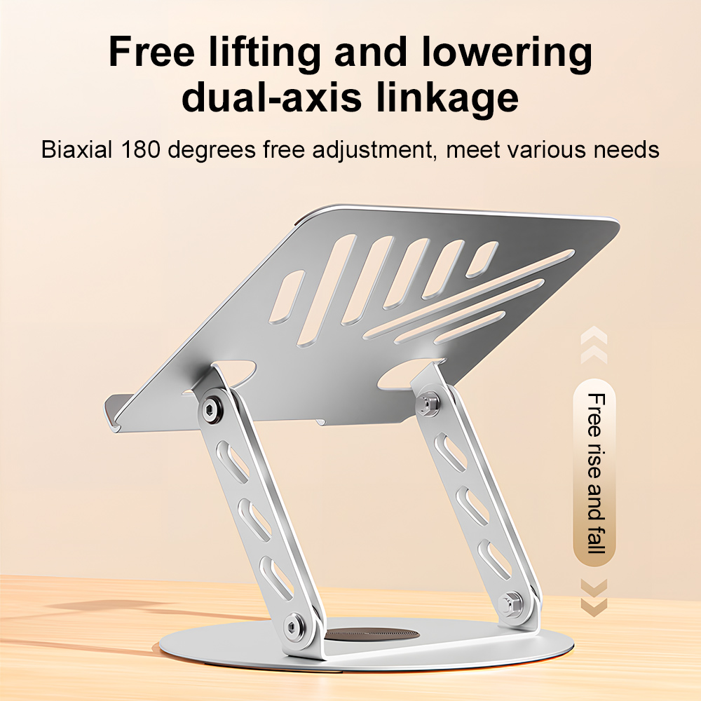 360 °   회전식 노트북 스탠드 조정 가능한 접이식 - Android Tablet Gaming Accessories 리뷰 및 가격