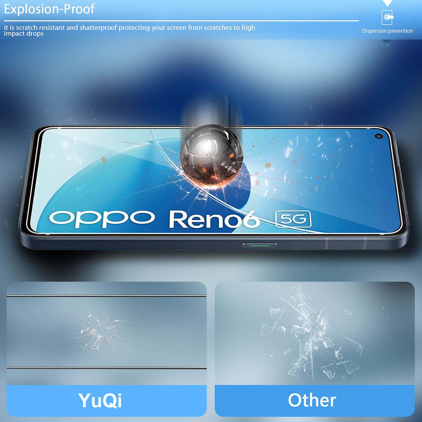 OPPO Reno6 5G용 화면 보호기, 강화 유리 높 - Oppo Tablet Accessories 리뷰 및 가격