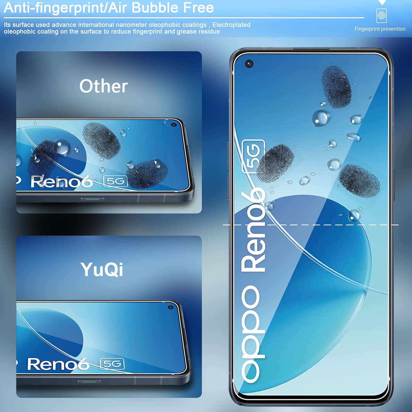OPPO Reno6 5G용 화면 보호기, 강화 유리 높 - Oppo Tablet Accessories 리뷰 및 가격
