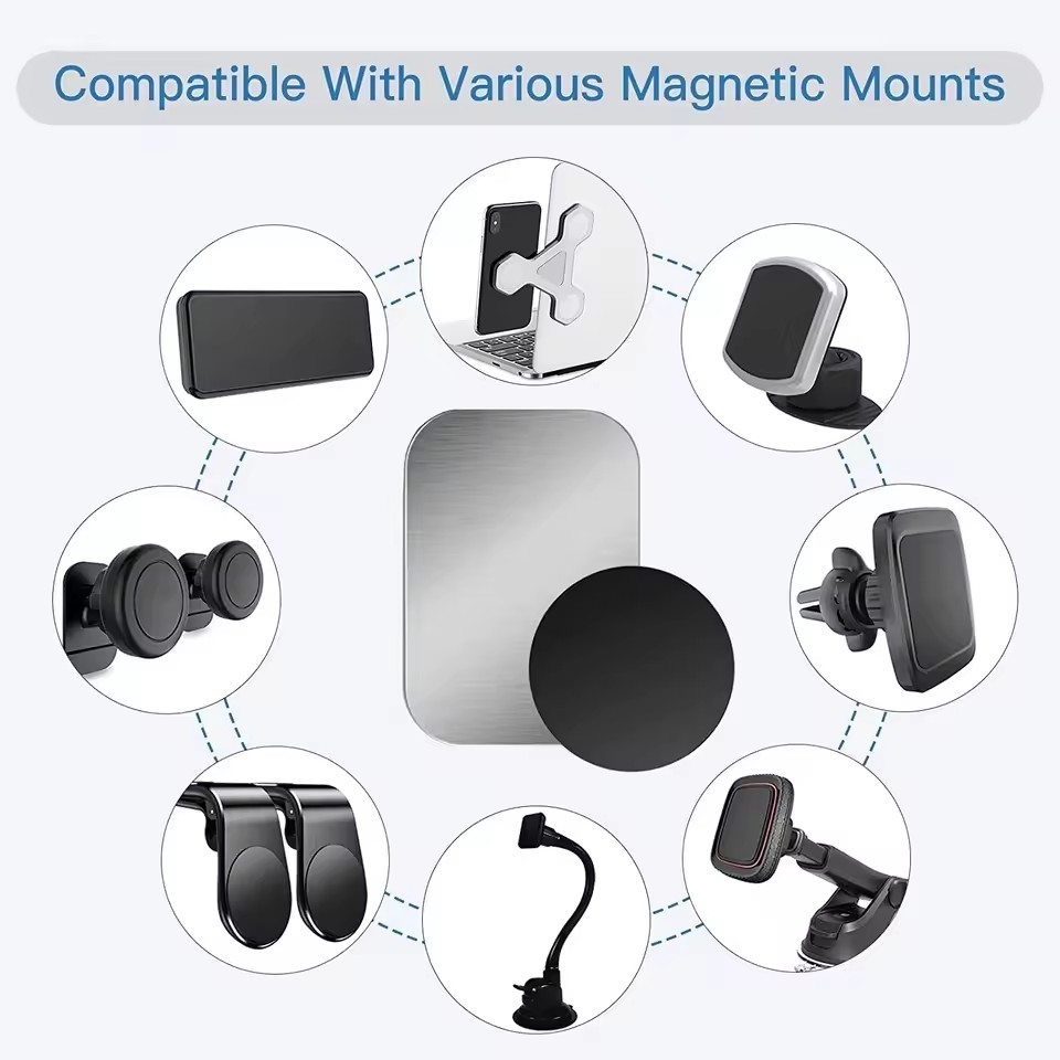 자동차 휴대폰 거치대용 얇은 자석 금속판, 범용 철판  - Tablet Accessories Must Have 리뷰 및 가격