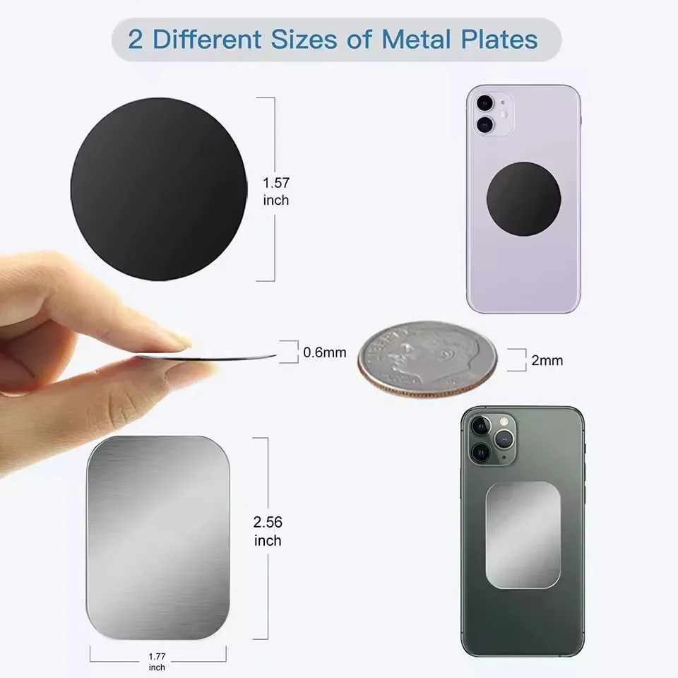 자동차 휴대폰 거치대용 얇은 자석 금속판, 범용 철판  - Tablet Accessories Must Have 리뷰 및 가격