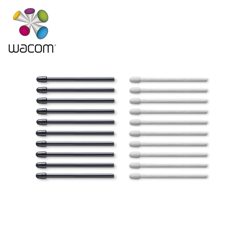 와콤 프로 펜 KP-504E 펜용 펠트 펜촉, 표준 검 - Wacom Tablet Accessories 리뷰 및 가격
