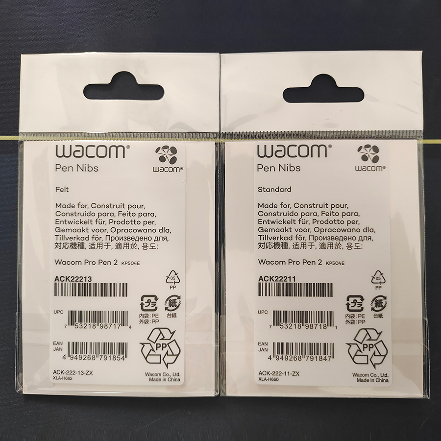 와콤 프로 펜 KP-504E 펜용 펠트 펜촉, 표준 검 - Wacom Tablet Accessories 리뷰 및 가격