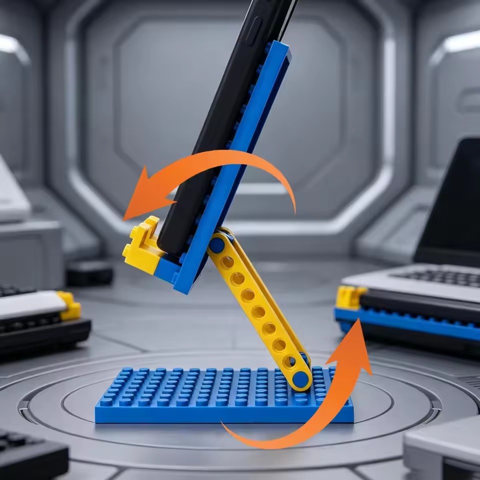 유연한 접이식 휴대폰 거치대, 창의적인 접이식 데스크탑 - Laptop Tablet Accessories 리뷰 및 가격