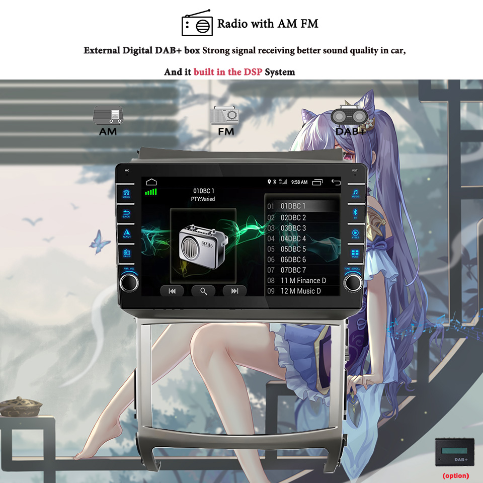 현대 베라 크루즈 ix55 2006 - 2015 용 8 - Tablet Danish Mobile & Accessories 리뷰 및 가격