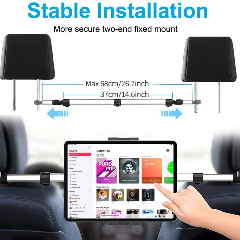 13 ''iPad Pro 12.9 용 자동차 머리 받침 - Xiaomi Tablet Accessories 리뷰 및 가격