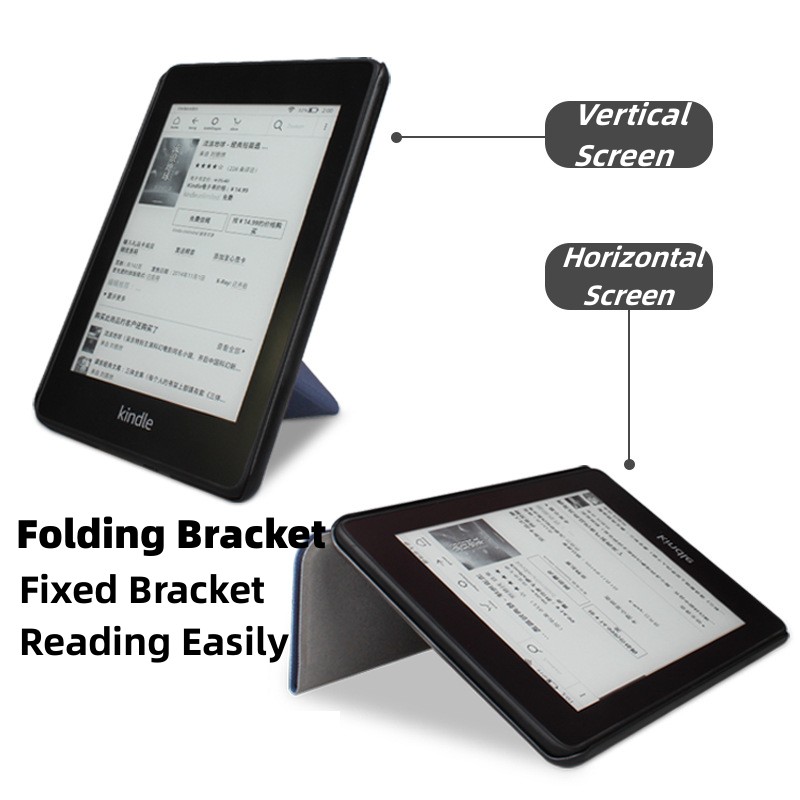 Kindle Paperwhite 용 접이식 브래킷 가죽 - Kindle Tablet Accessories 리뷰 및 가격